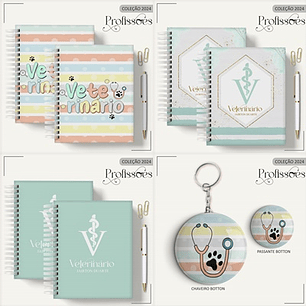 Aquivo Encadernação Kit Veterinário - LINA CRIATIVA