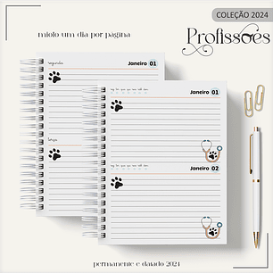 Aquivo Encadernação Kit Veterinário - LINA CRIATIVA