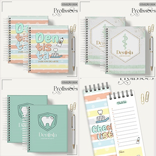 Aquivo Encadernação Kit Dentista - LINA CRIATIVA