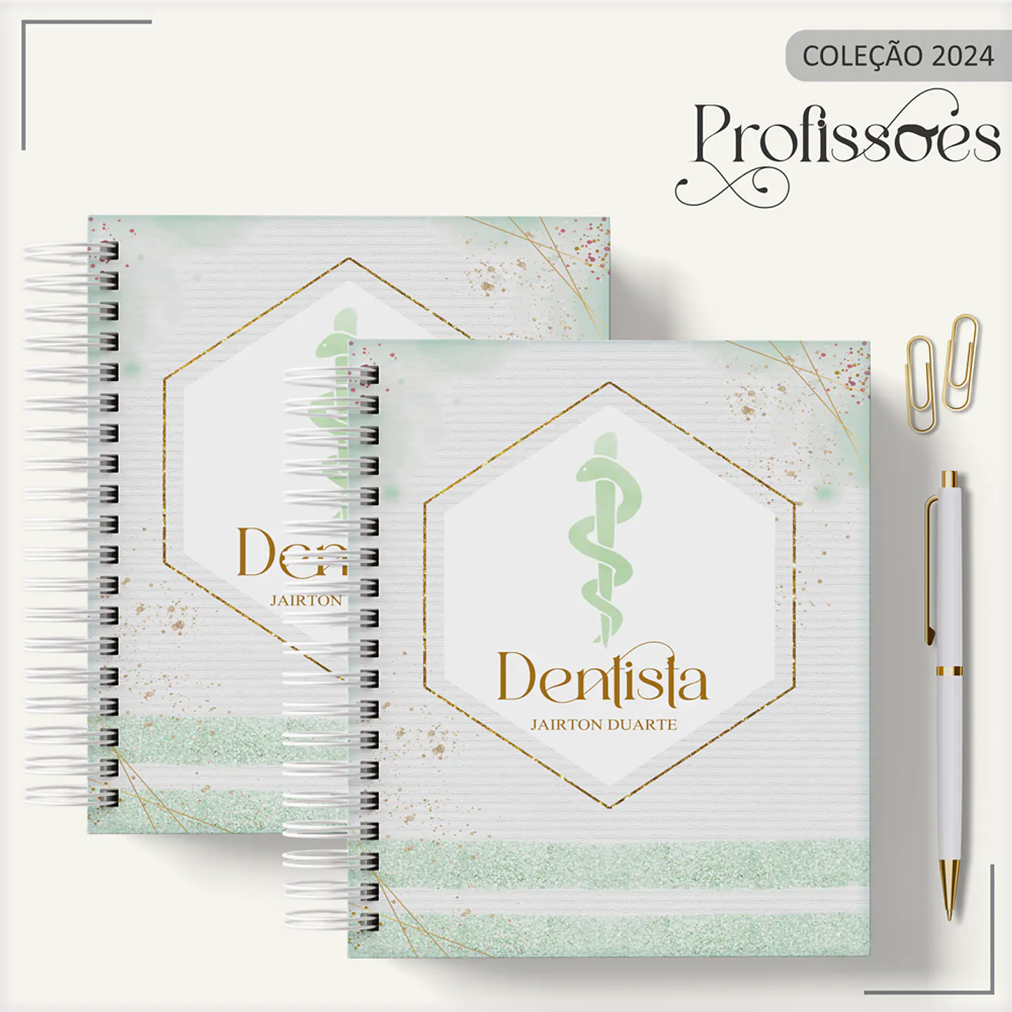 Aquivo Encadernação Kit Dentista - LINA CRIATIVA 5