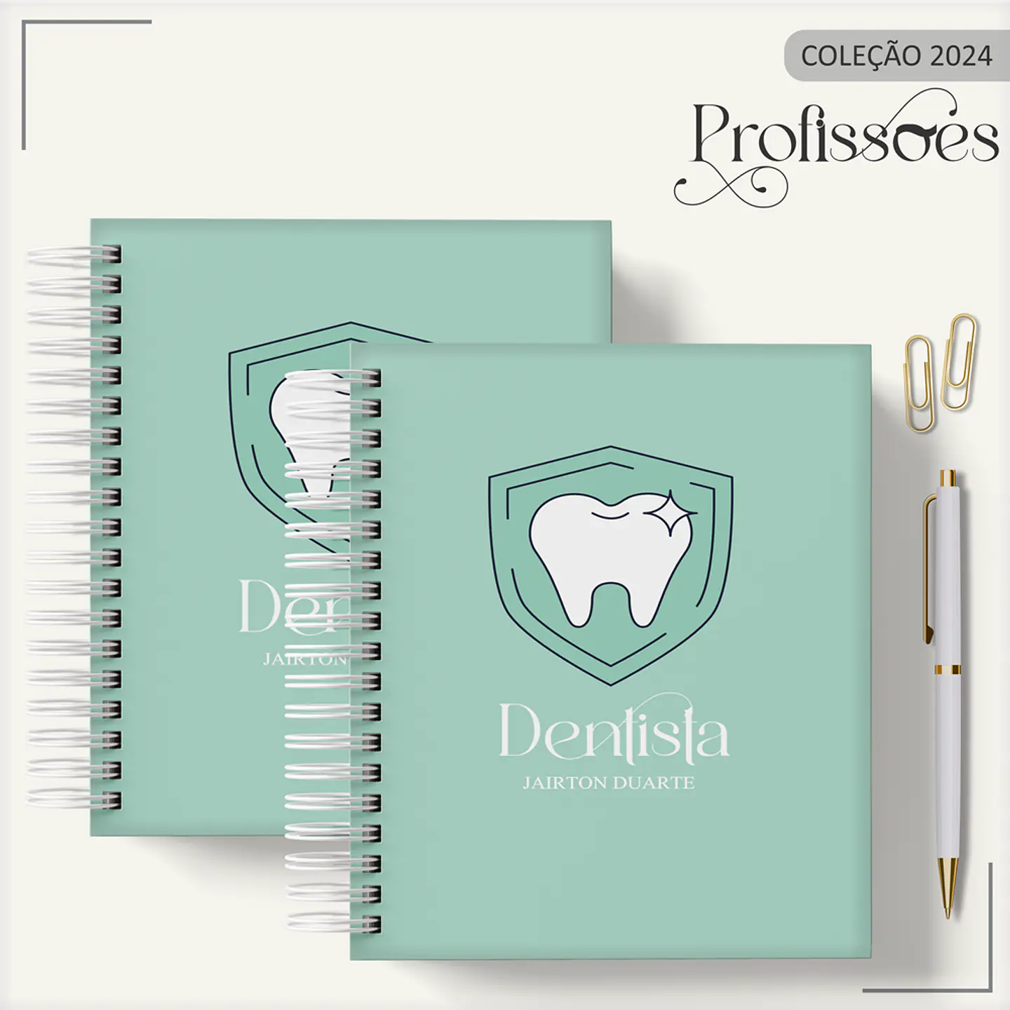 Aquivo Encadernação Kit Dentista - LINA CRIATIVA 6