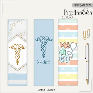 Aquivo Encadernação Kit Médico - LINA CRIATIVA