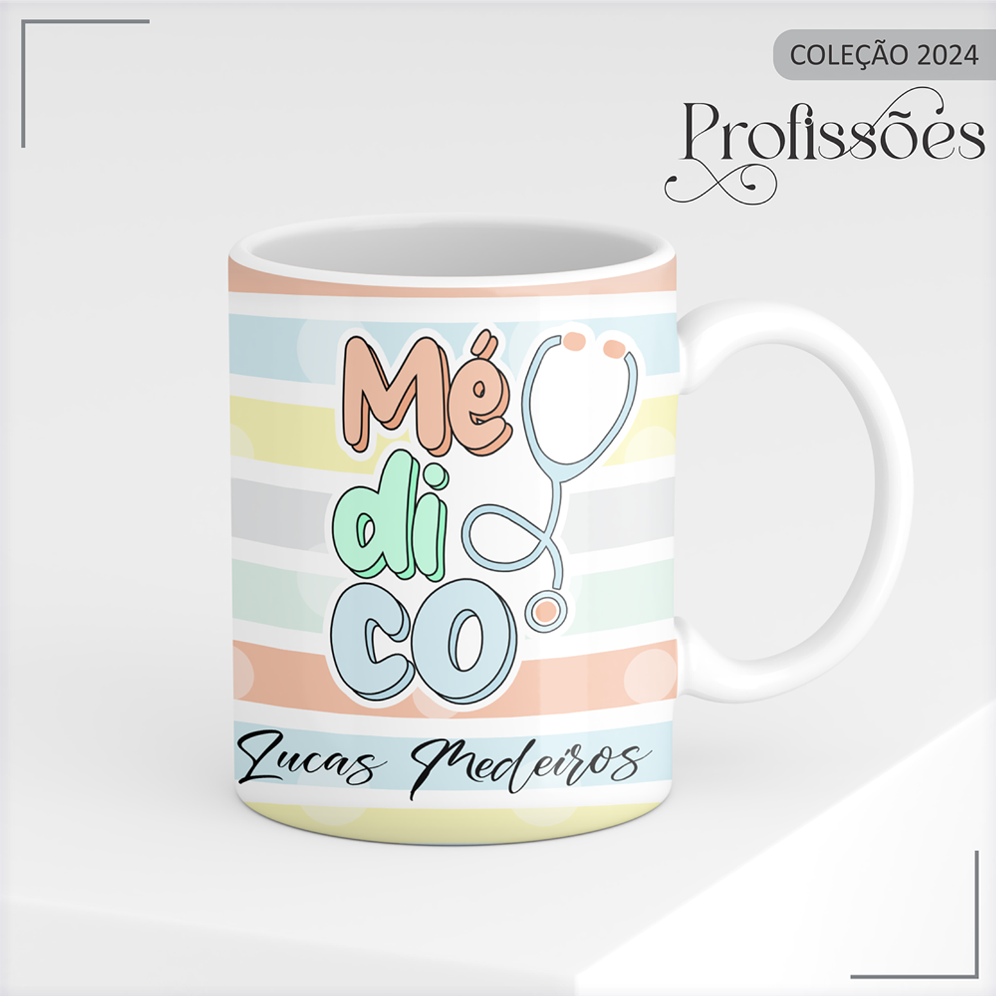 Aquivo Encadernação Kit Médico - LINA CRIATIVA 16