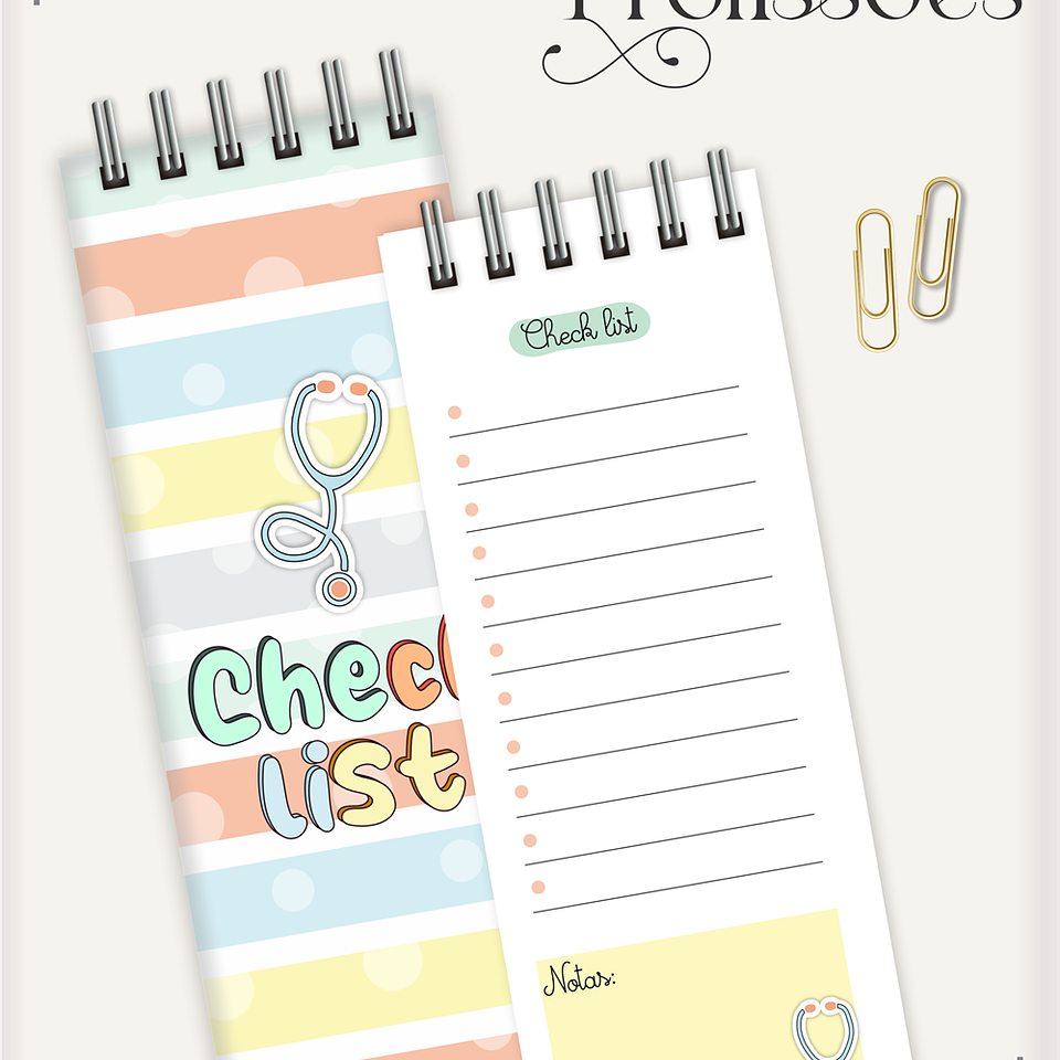 Aquivo Encadernação Kit Médico - LINA CRIATIVA 19