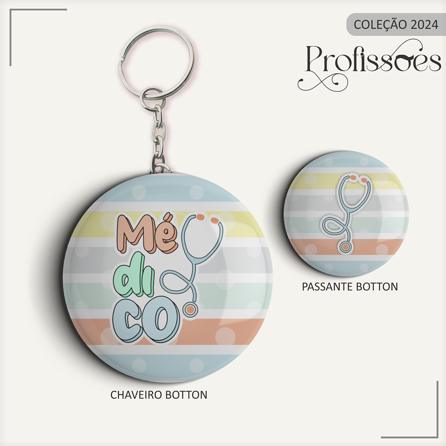 Aquivo Encadernação Kit Médico - LINA CRIATIVA 20