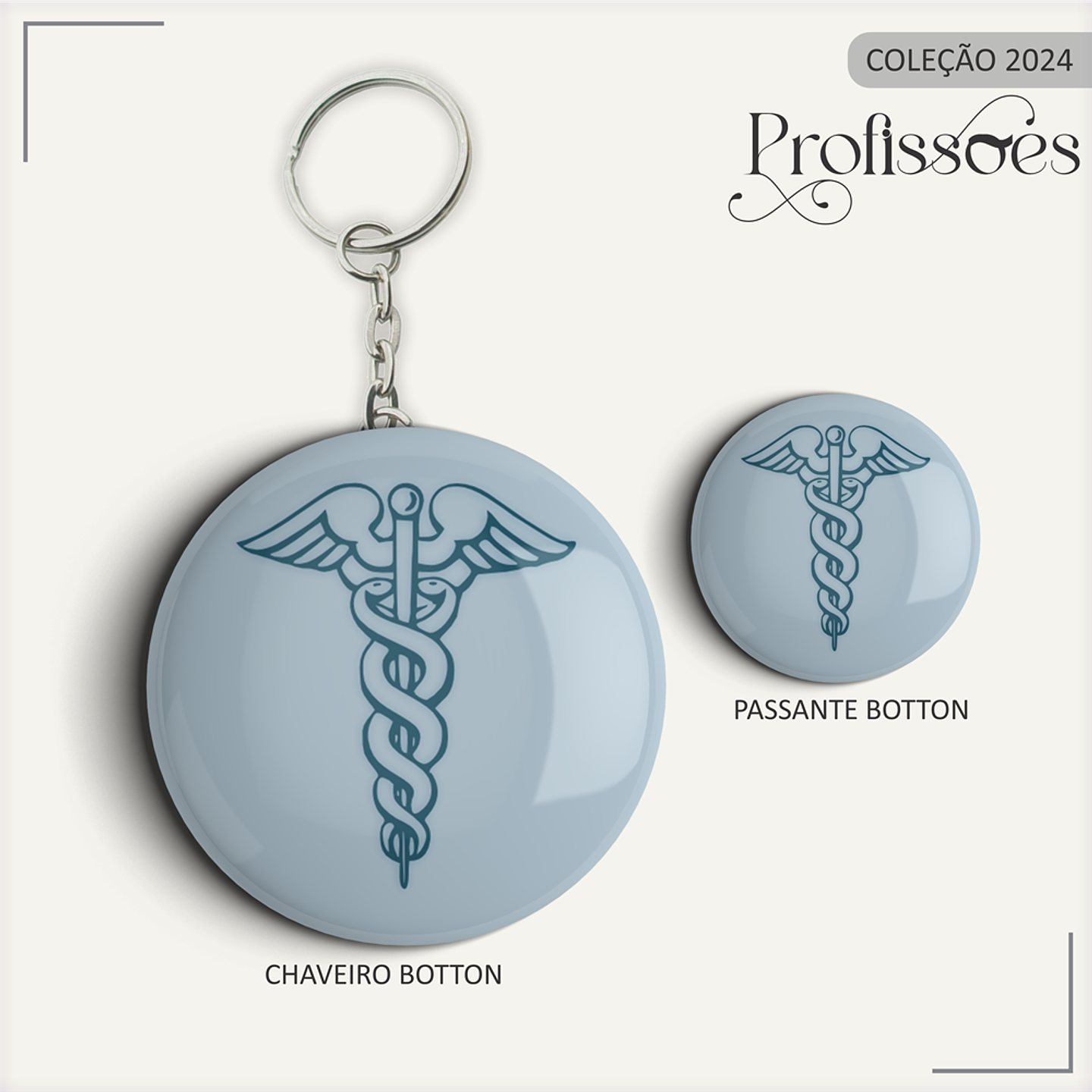 Aquivo Encadernação Kit Médico - LINA CRIATIVA 21