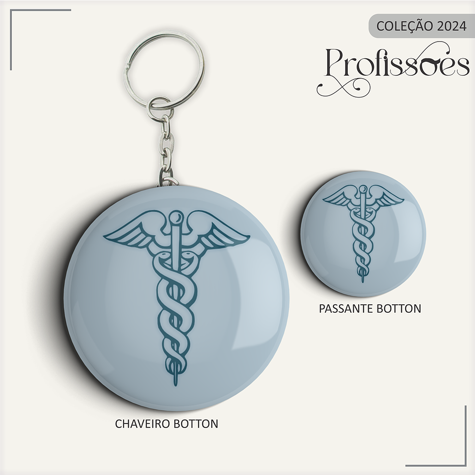 Aquivo Encadernação Kit Médico - LINA CRIATIVA 21