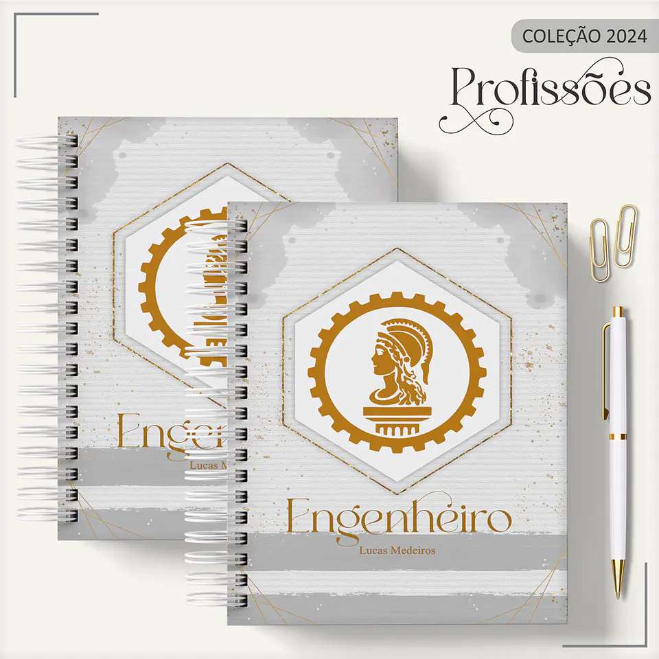 Aquivo Encadernação Kit Engenheiro - LINA CRIATIVA 6