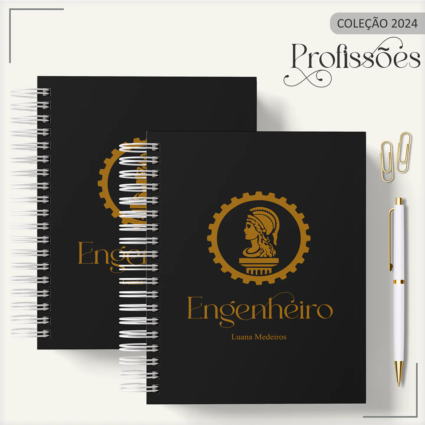 Aquivo Encadernação Kit Engenheiro - LINA CRIATIVA 7