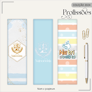 Aquivo Encadernação Kit Nutricionista - LINA CRIATIVA