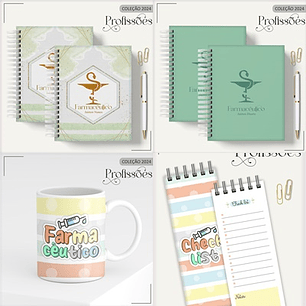 Aquivo Encadernação Kit Farmacêutico - LINA CRIATIVA