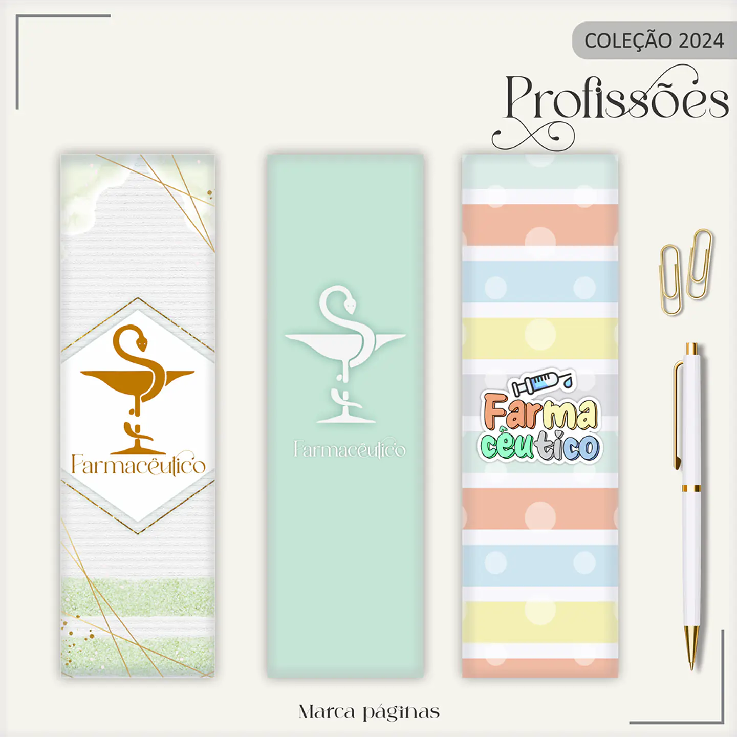 Aquivo Encadernação Kit Farmacêutico - LINA CRIATIVA 2