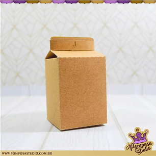 Arquivo de Corte Caixa Milk Sem Fita