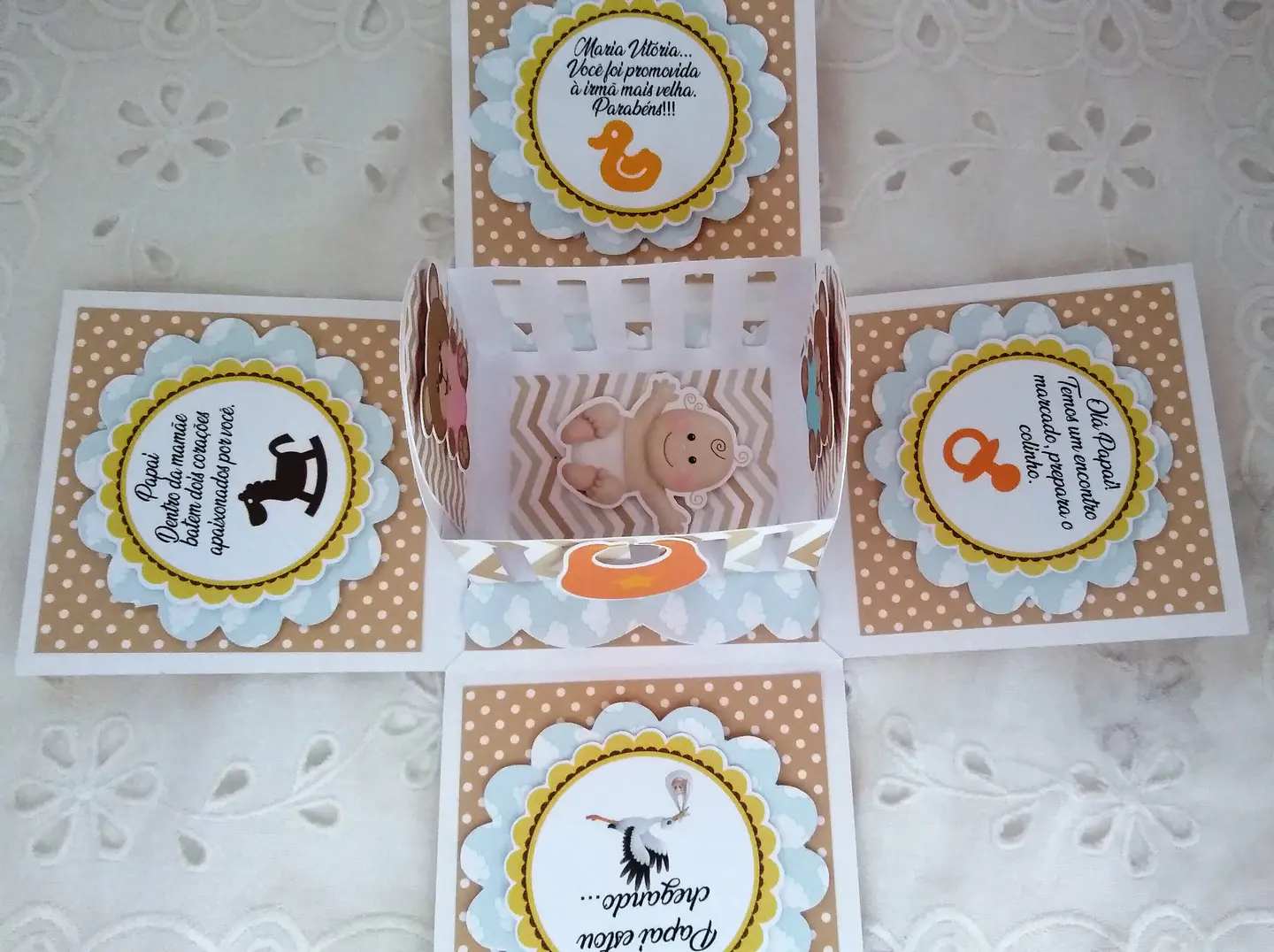 Arquivo de Corte Anúncio Gravidez - Neutra 1