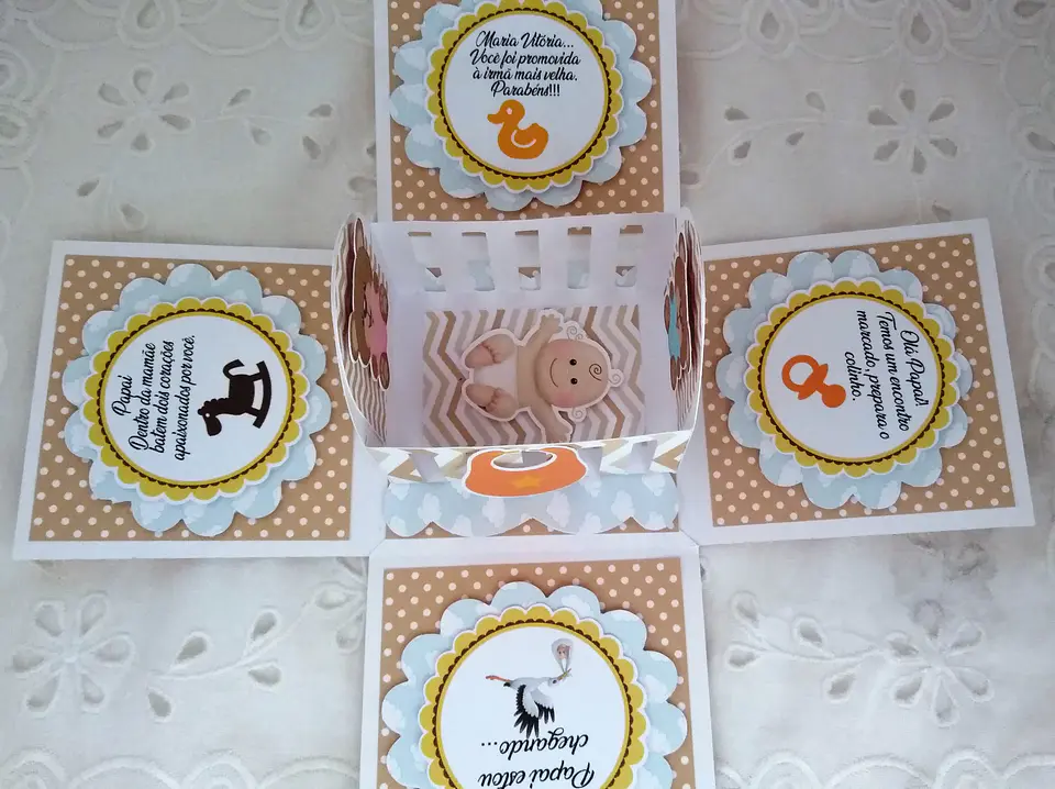 Arquivo de Corte Anúncio Gravidez - Neutra 1