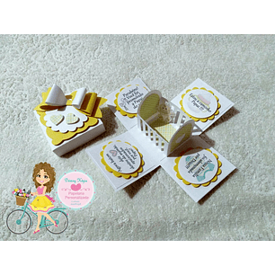 Arquivo de Corte Caixa Explosão Com Bercinho