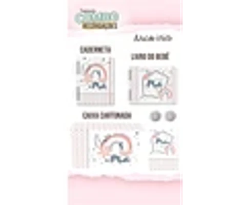 ARQUIVO ENCADERNAÇÃO BABY ARCO-IRIS MENINA