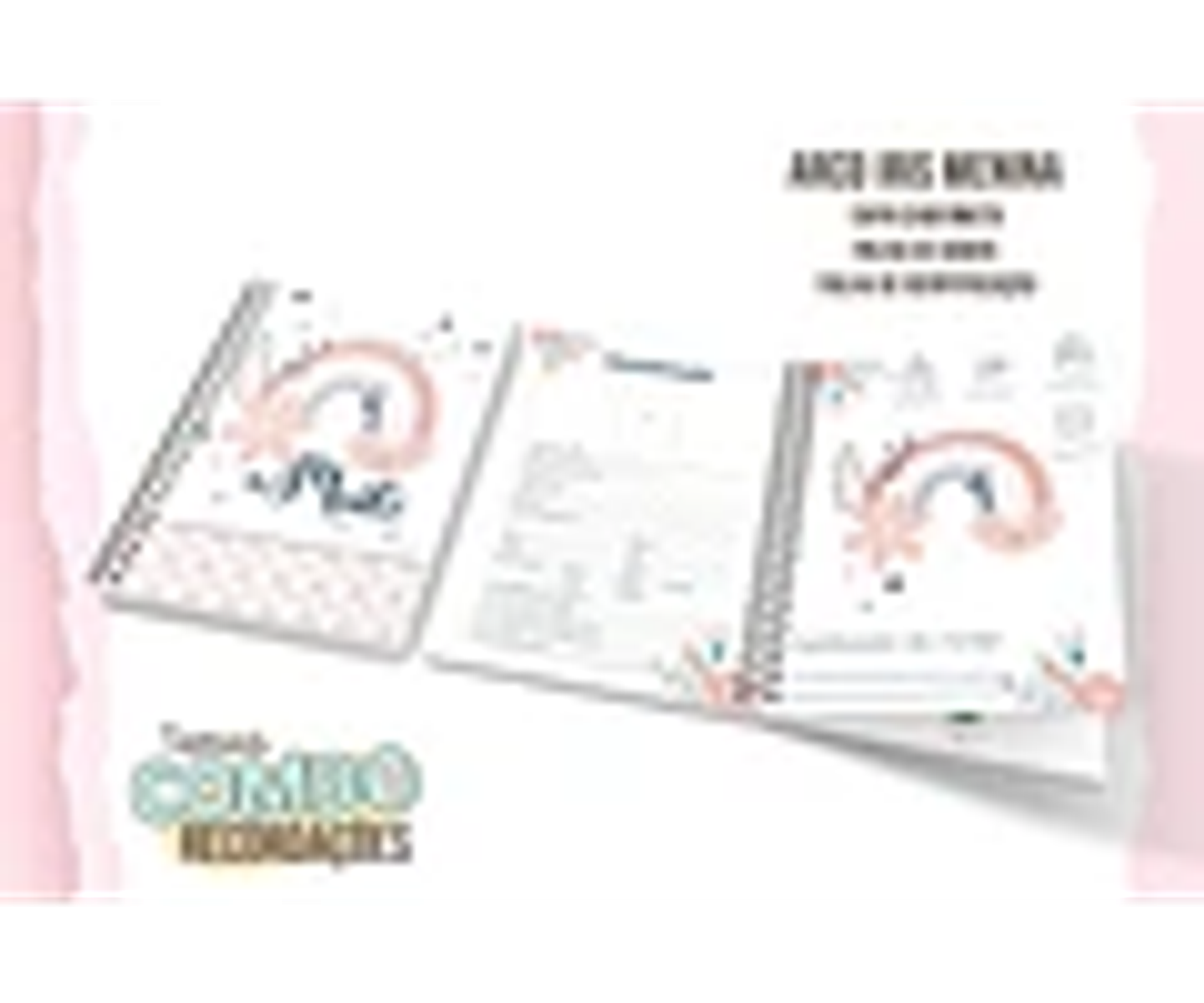 ARQUIVO ENCADERNAÇÃO BABY ARCO-IRIS MENINA 2
