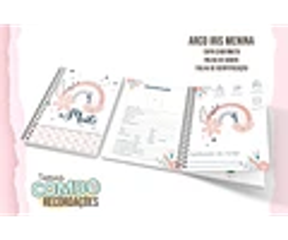 ARQUIVO ENCADERNAÇÃO BABY ARCO-IRIS MENINA 2