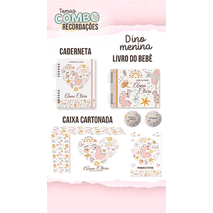 ARQUIVO ENCADERNAÇÃO BABY DINO MENINA