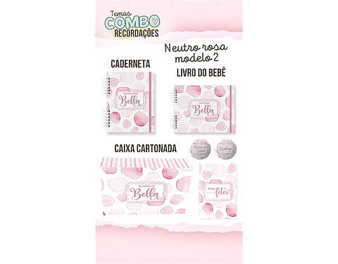 ARQUIVO ENCADERNAÇÃO BABY NEUTRO MENINA