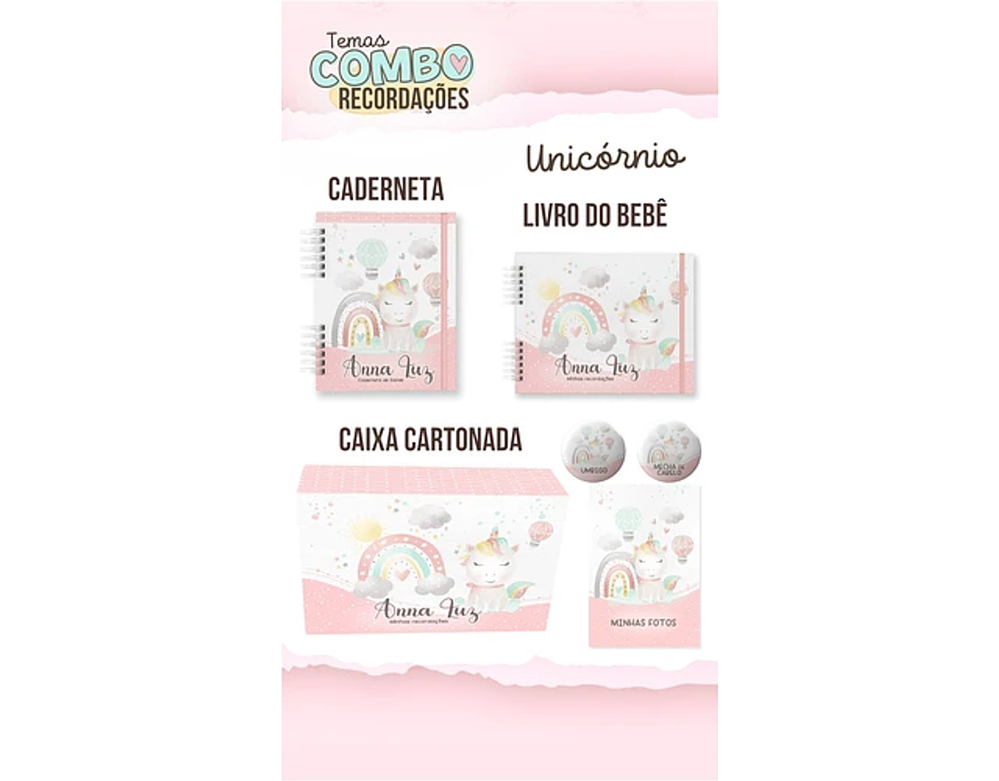 ARQUIVO ENCADERNAÇÃO BABY UNICÓRNIO 1