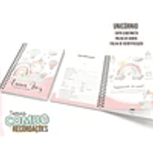 ARQUIVO ENCADERNAÇÃO BABY UNICÓRNIO