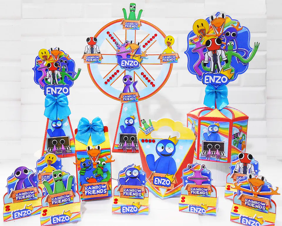 Arquivo de Corte Rainbow Friends 1