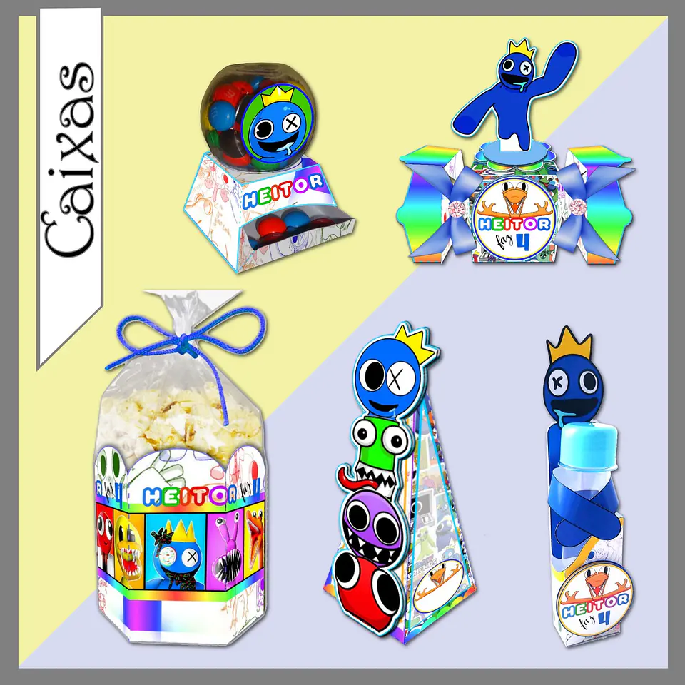 Arquivo de Corte Rainbow Friends 1