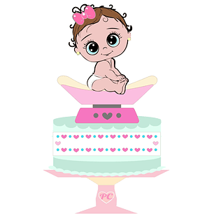 ARQUIVO DE CORTE TOPO BEBÊ MENINA