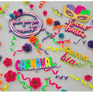  Arquivo Topo de Bolo Carnaval