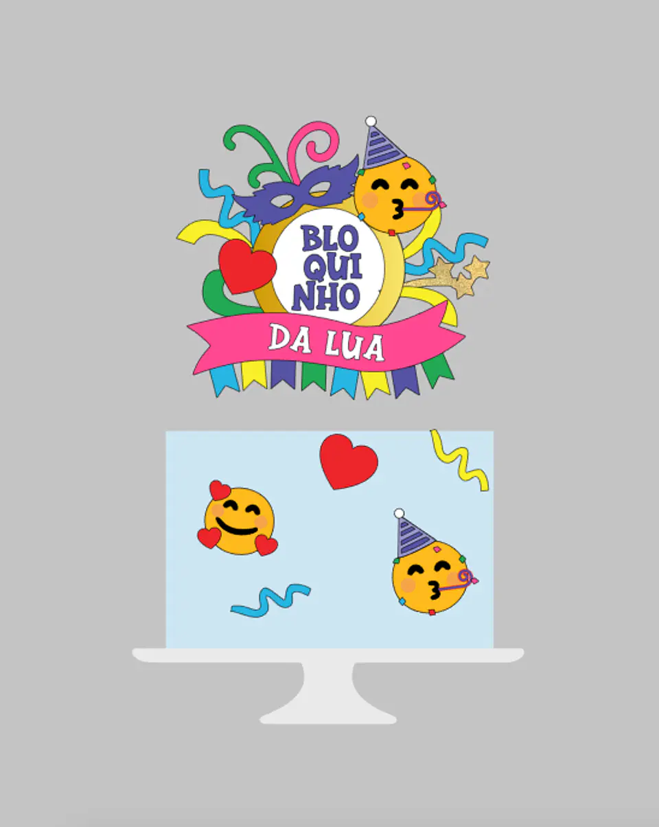 Arquivo Topo de bolo Bloquinho de Carnaval 1