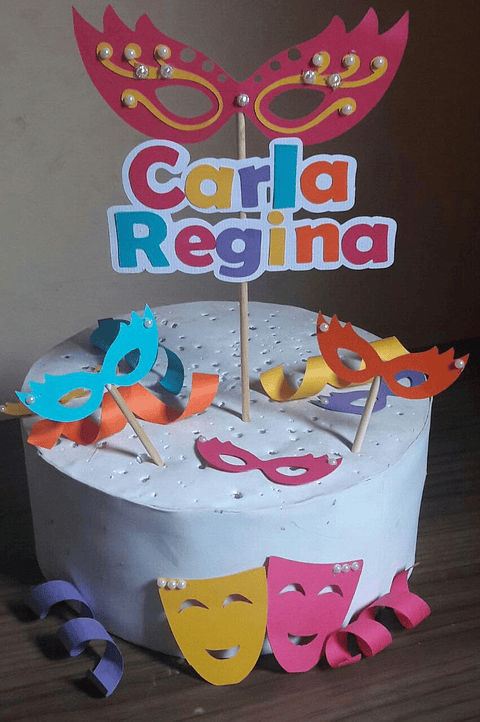 Arquivo Topo de Bolo Carnaval