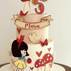 Arquivo de Corte Topo Branca de Neve Cute