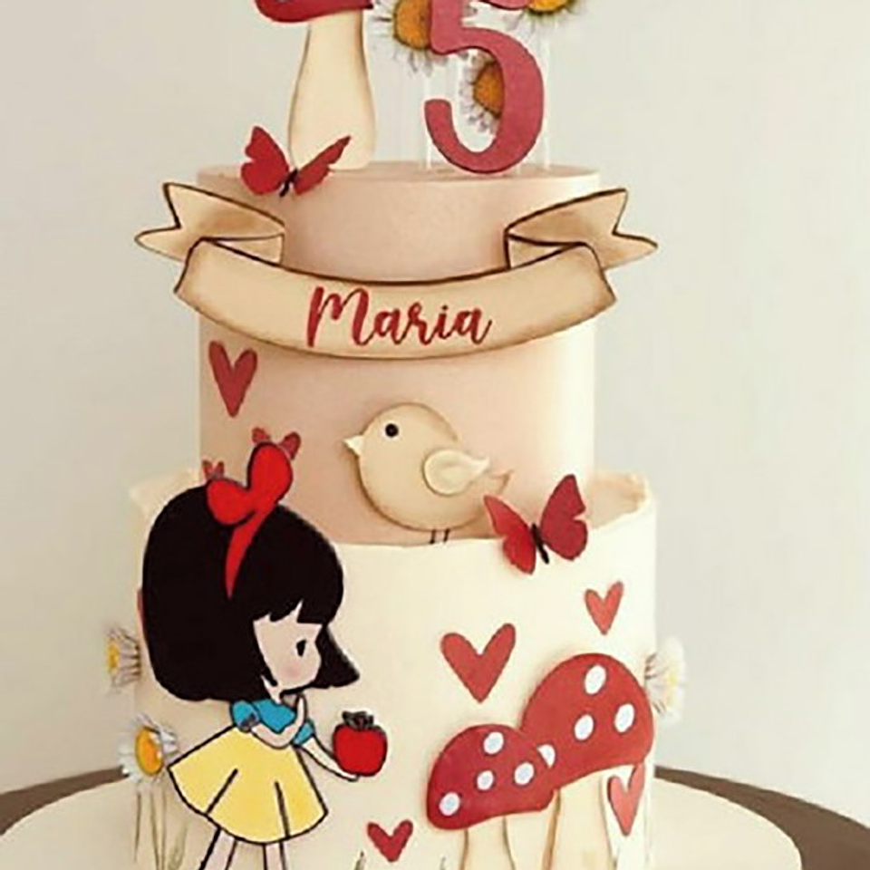 Arquivo de Corte Topo Branca de Neve Cute 1