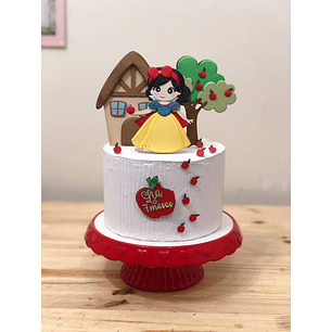 Arquivo de Corte Topo de Bolo Branca de Neve