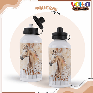 Arquivo Encadernação Kit Escolar Cavalos Menina - LINA CRIATIVA