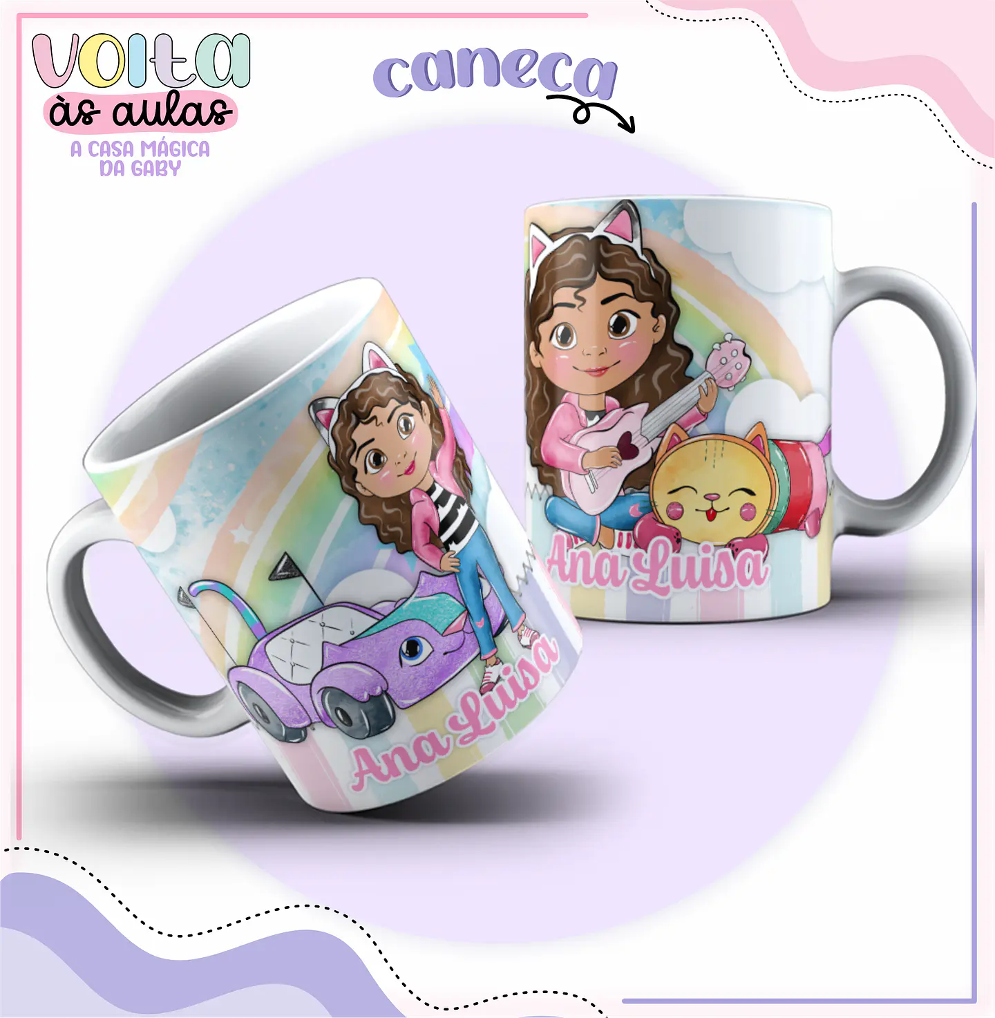Arquivo Encadernação Kit A Casa Mágica da Gabby - LINA CRIATIVA 3