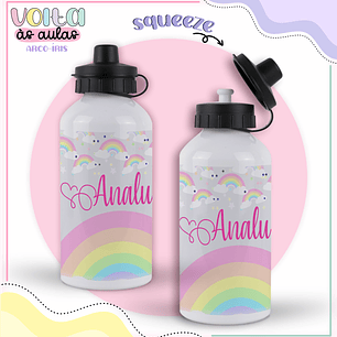 Arquivo Encadernação Kit Escolar Arco Íris - LINA CRIATIVA