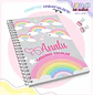 Arquivo Encadernação Kit Escolar Arco Íris - LINA CRIATIVA - Thumbnail 6