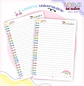 Arquivo Encadernação Kit Escolar Arco Íris - LINA CRIATIVA - Thumbnail 7