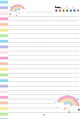 Arquivo Encadernação Kit Escolar Arco Íris - LINA CRIATIVA - Thumbnail 13