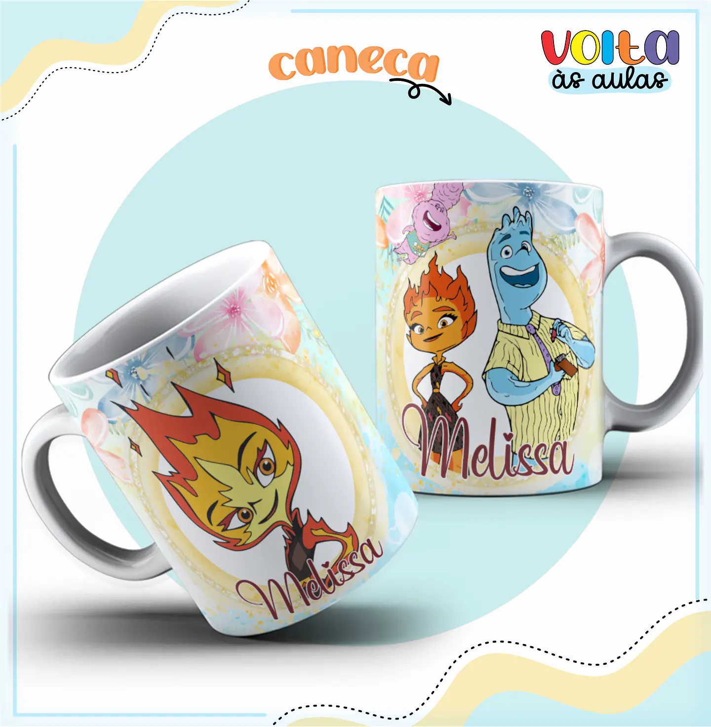 Arquivo Encadernação Kit Escolar Filme Elementos - LINA CRIATIVA 2