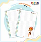 Arquivo Encadernação Kit Escolar Filme Elementos - LINA CRIATIVA - Thumbnail 6