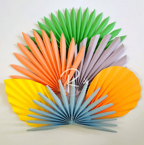 Arquivo de Corte Topo Folhas Plissadas