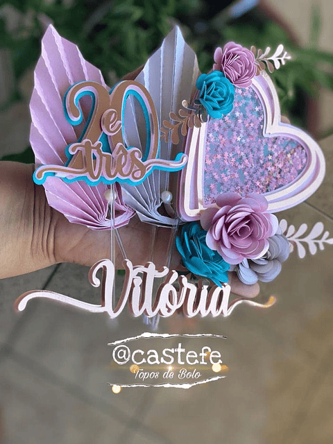 Arquivo topo de bolo plissada