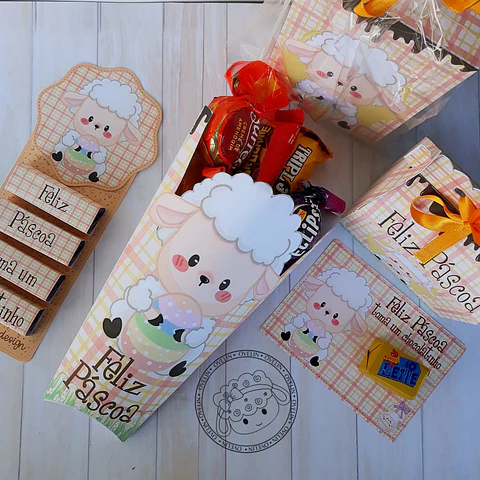 Arquivo de Corte Páscoa Ovelhinha