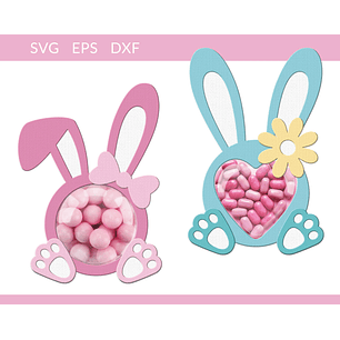 Arquivo de corte páscoa blistter orelhinha