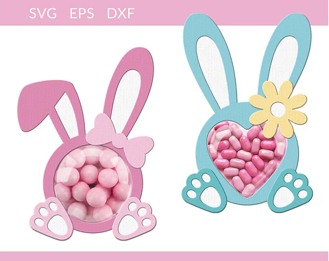 Arquivo de corte páscoa blistter orelhinha