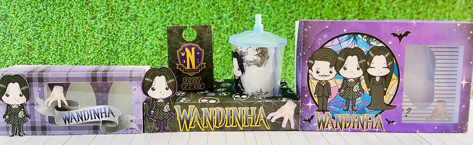 Arquivo de corte páscoa wandinha 1